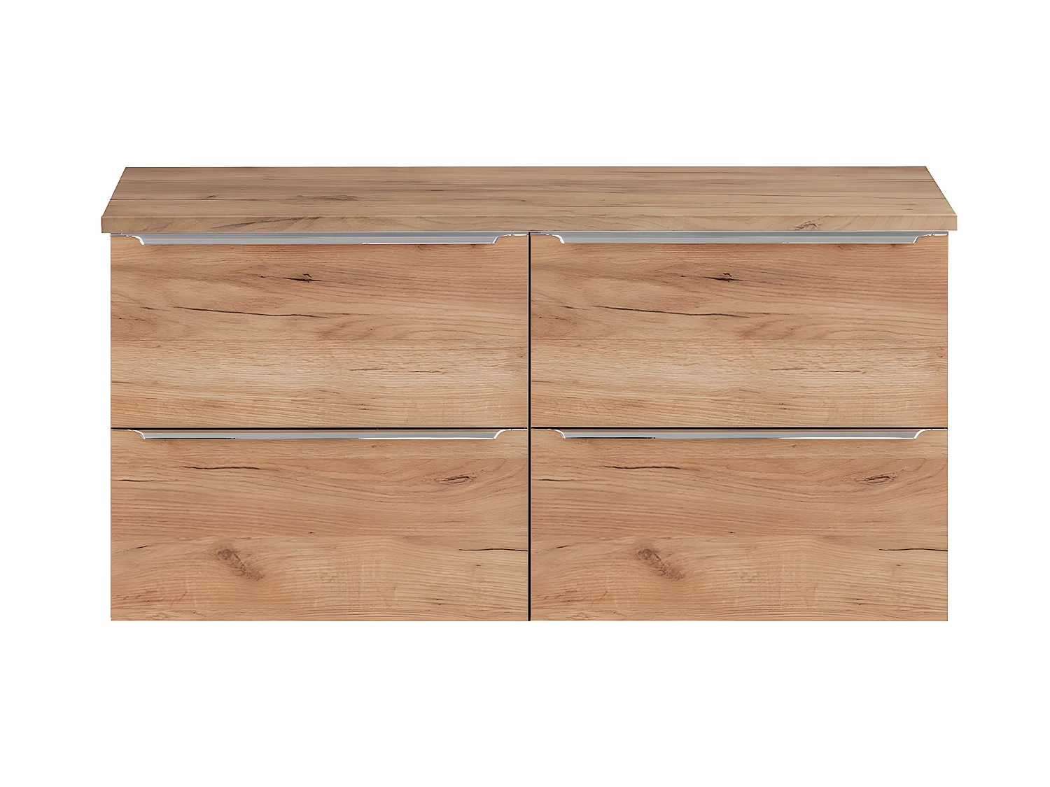 Meuble sous-vasque 120cm plan de toilette April Bois