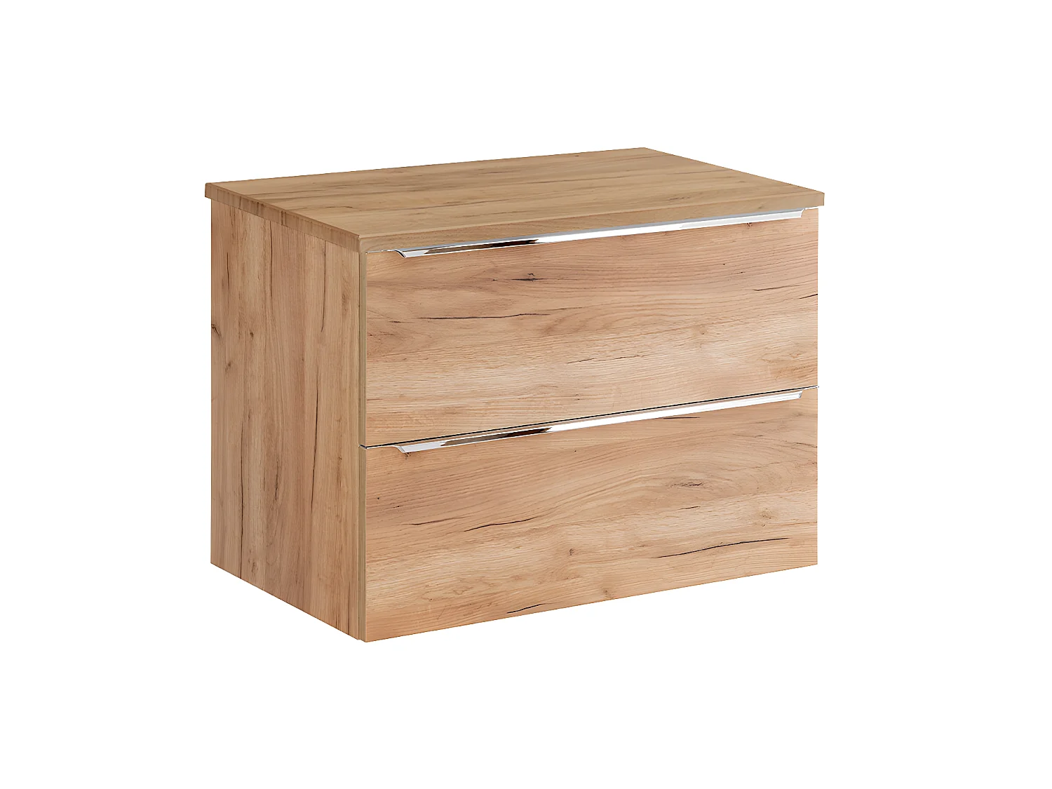 Meuble sous-vasque 80cm plan de toilette April Bois