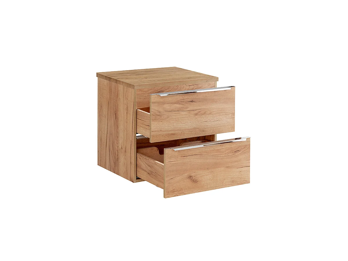 Meuble sous-vasque 60cm plan de toilette April Bois