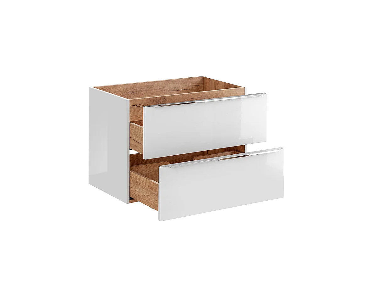 Vanity unit 80cm April White