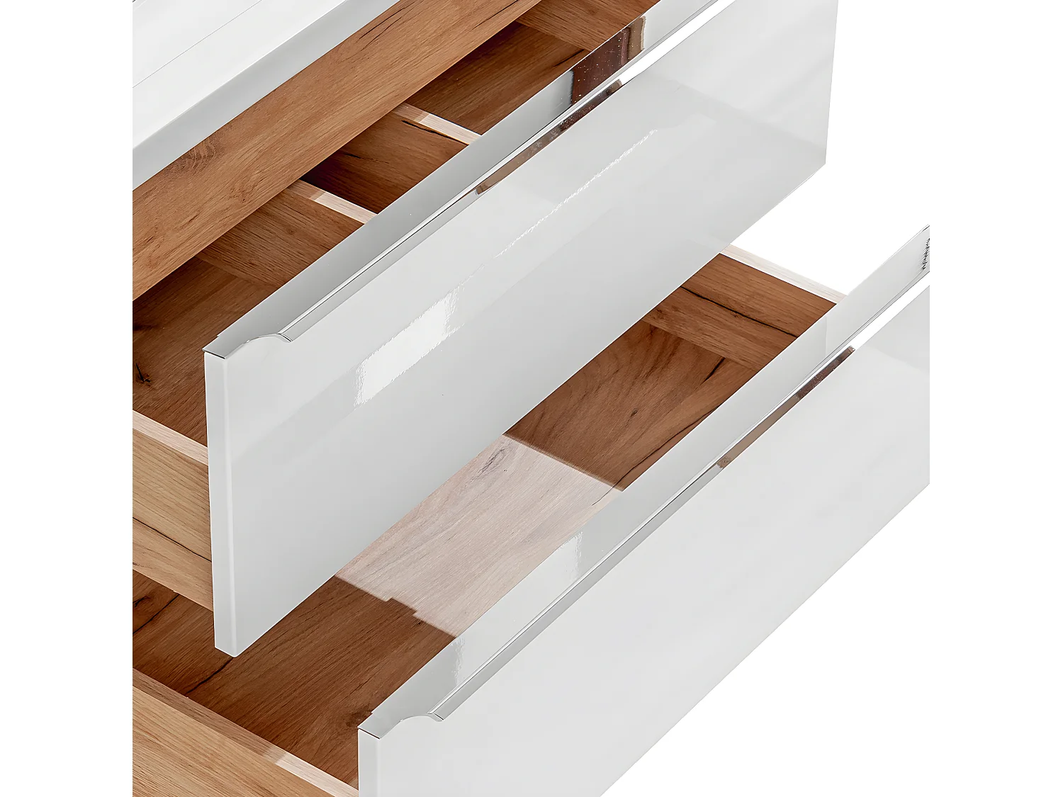 Onderkast 80cm April Wit en Hout