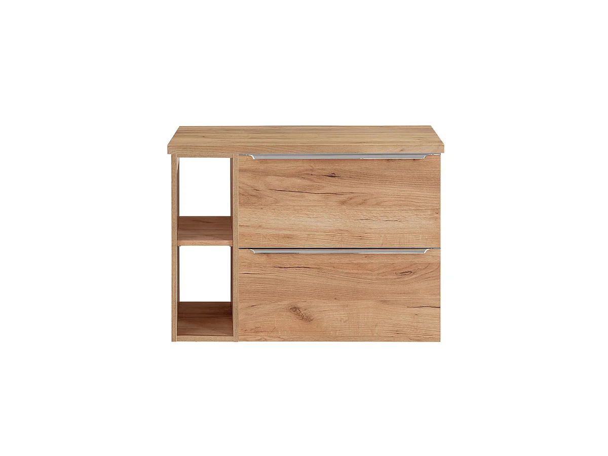 Onderkast 80cm 2 nissen April Hout