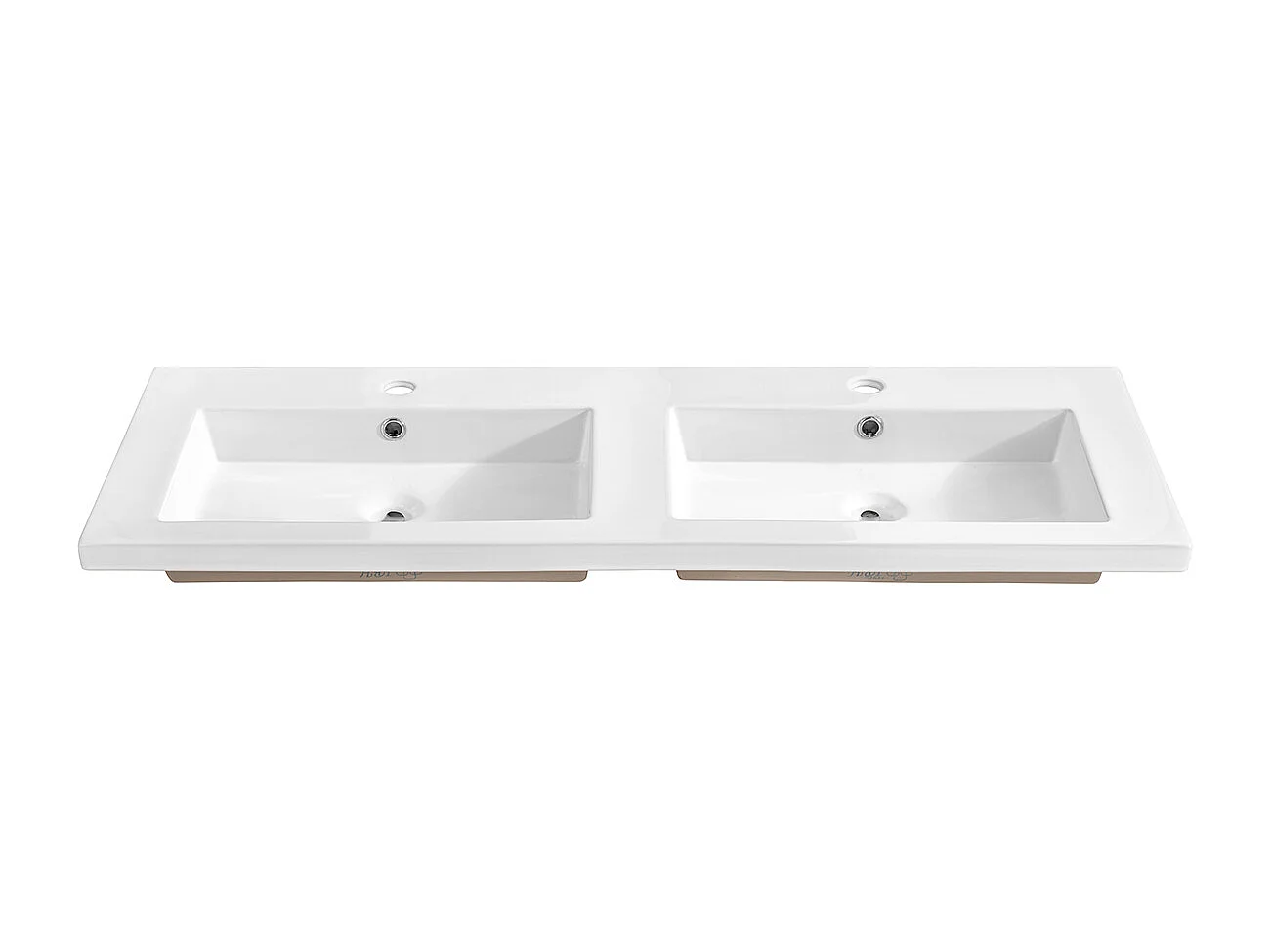 Meuble double vasque encastrée 120cm April Blanc