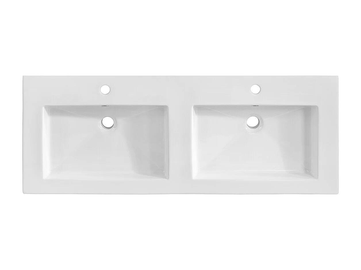 Meuble double vasque encastrée 120cm April Bois