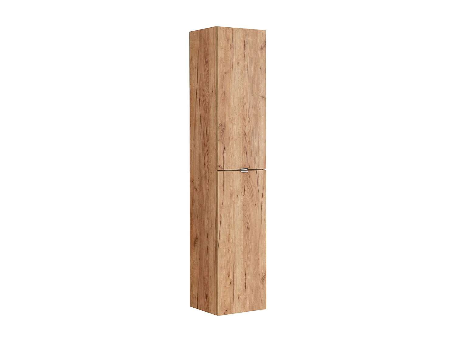 Ensemble meuble double vasque encastrée 120cm et colonne April Bois