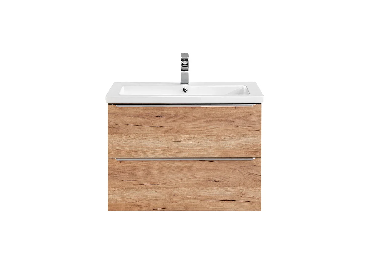 Enkele wastafel 80cm April Wood