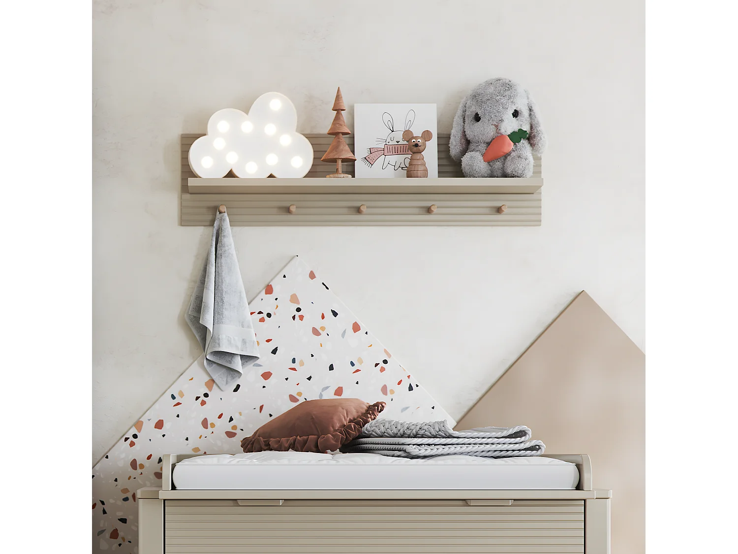 Étagère Miloo Champagne