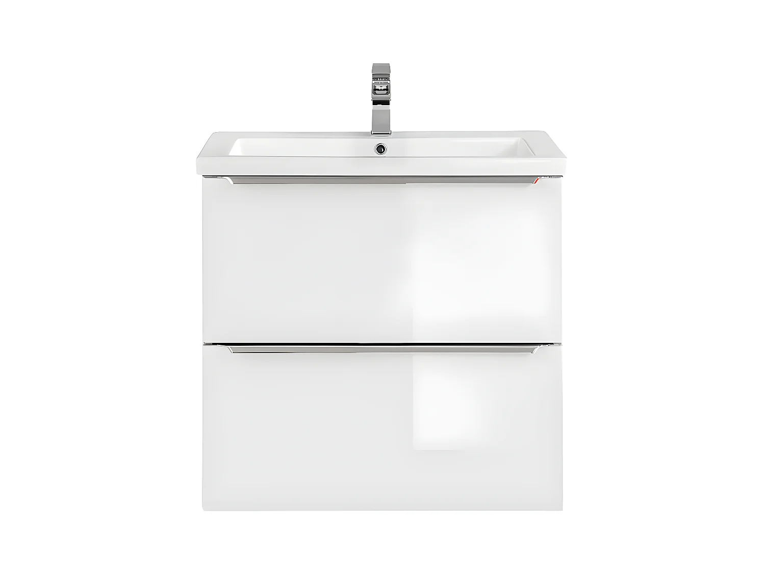 Mobile bagno con lavabo April bianco 60cm