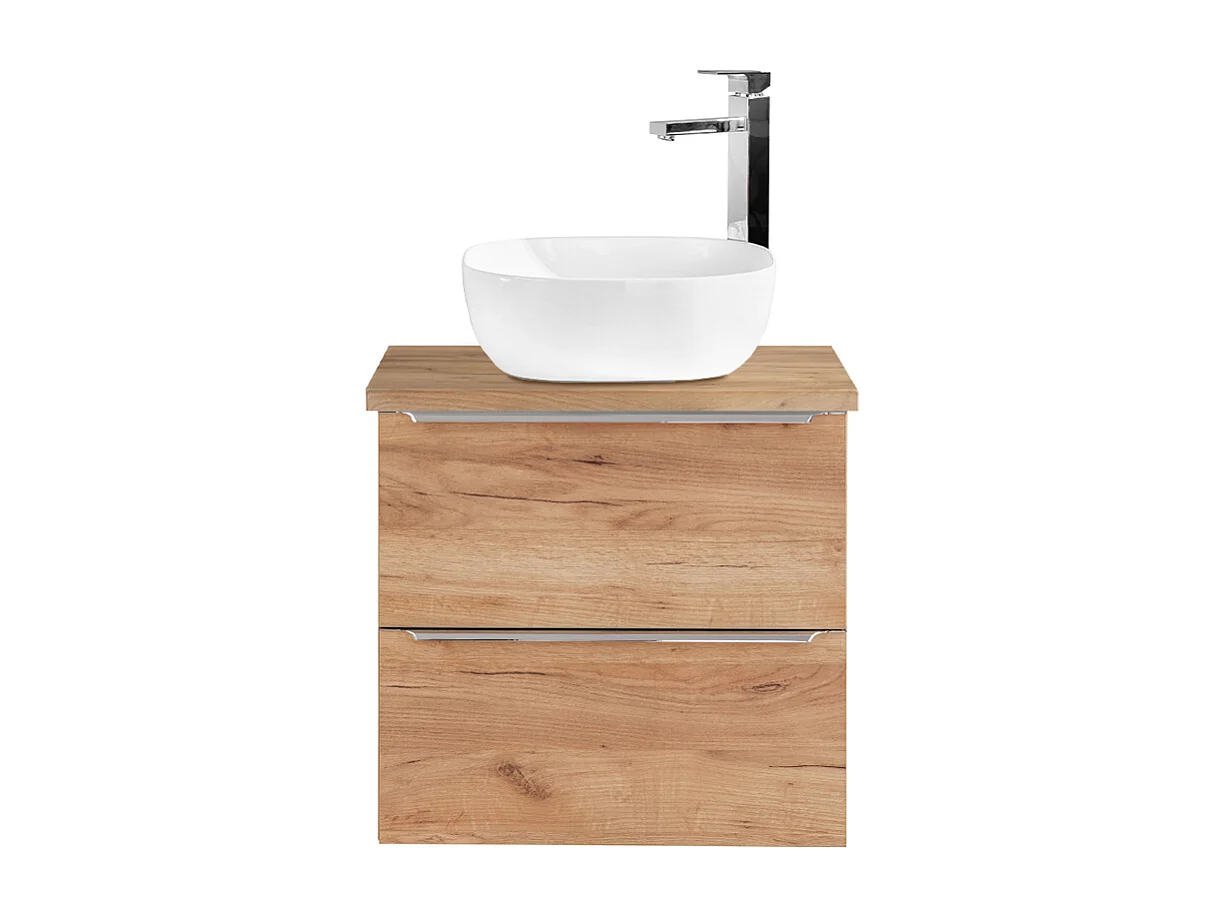 Meuble simple vasque 60cm April Bois