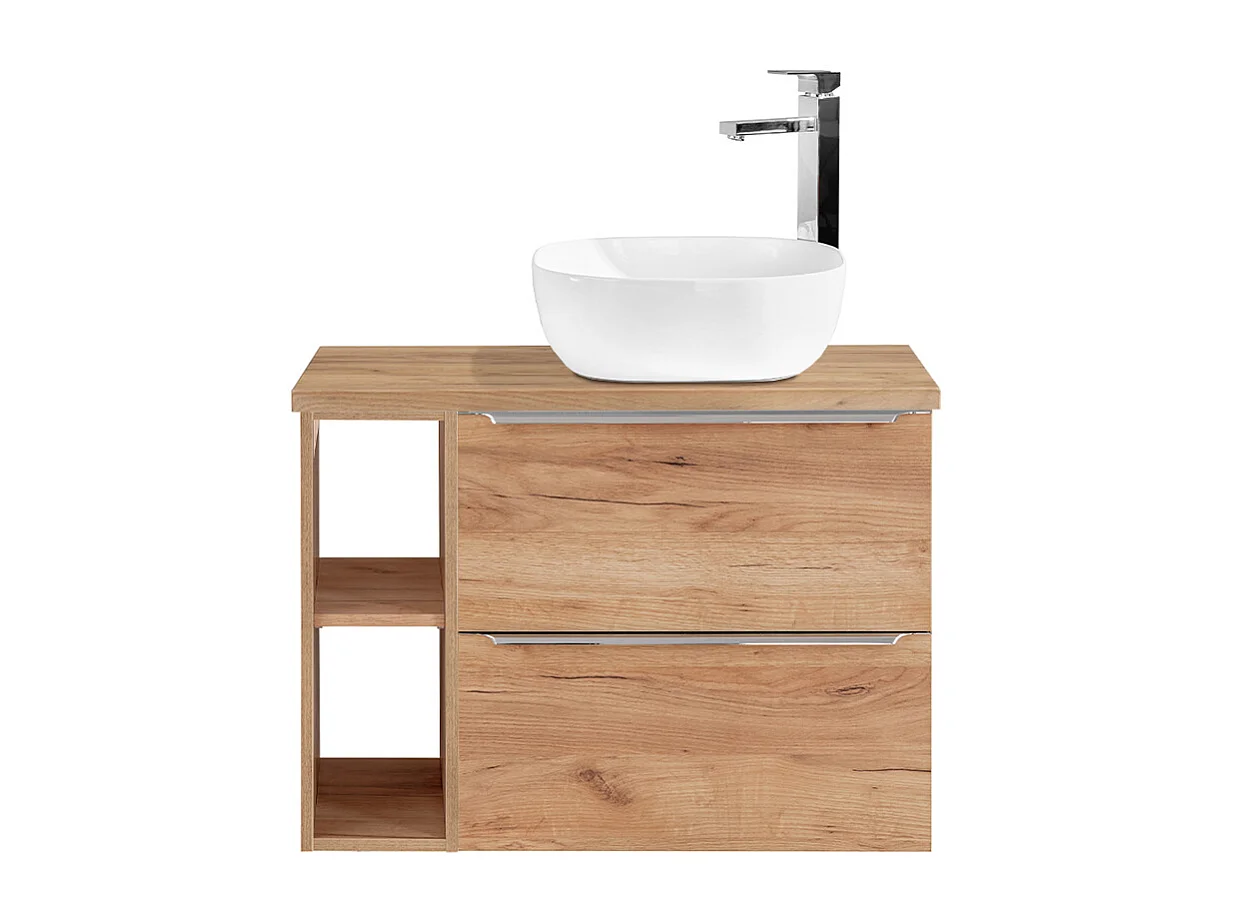 Tvättställsskåp 80cm 2 nischer April Wood
