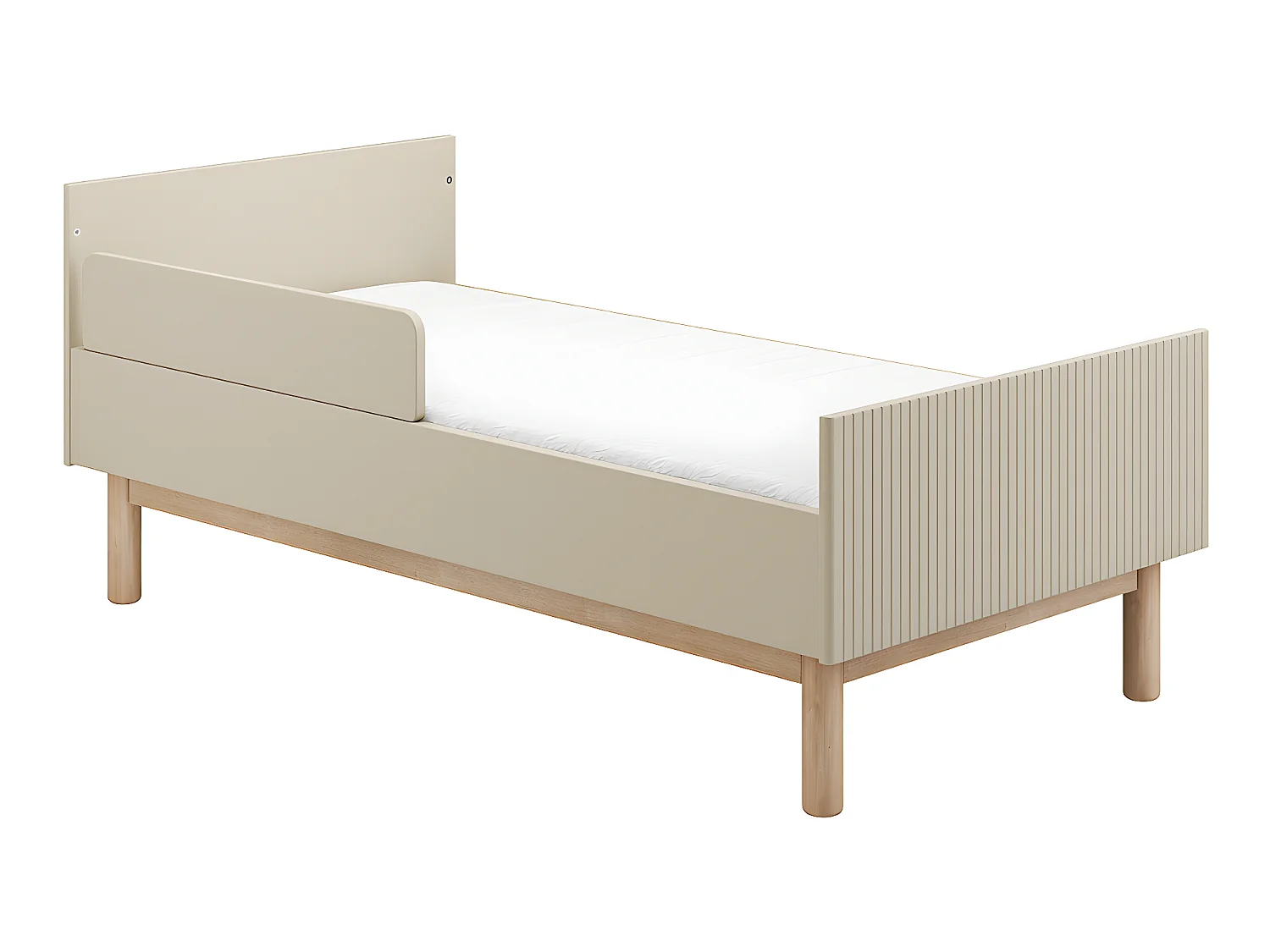 Lit évolutif 70x140 Miloo Champagne