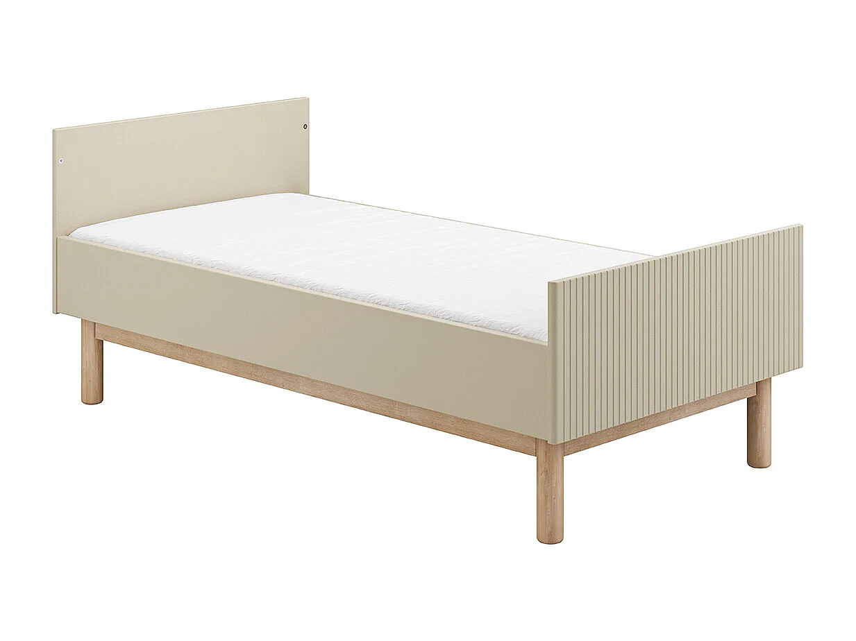 Lit évolutif 70x140 Miloo Champagne