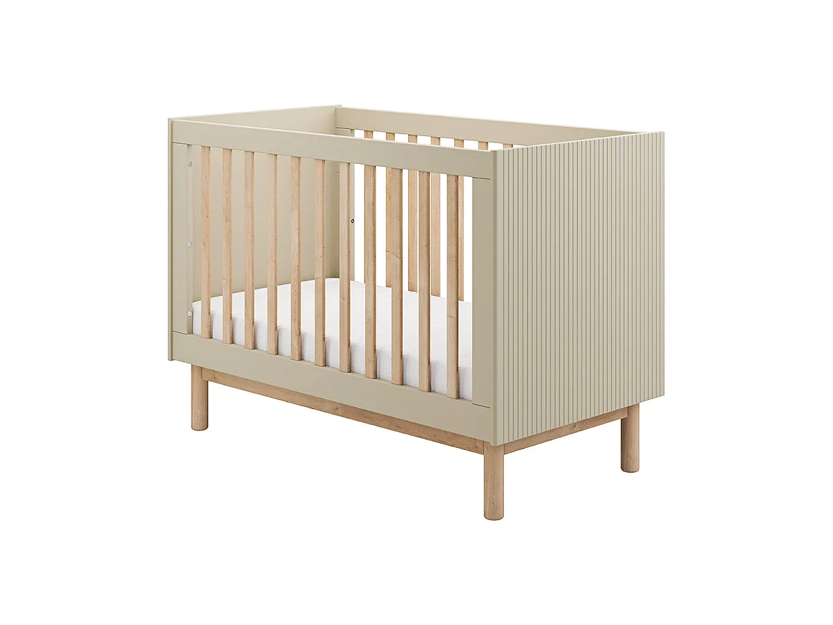 Lit évolutif 60x120 Miloo Champagne