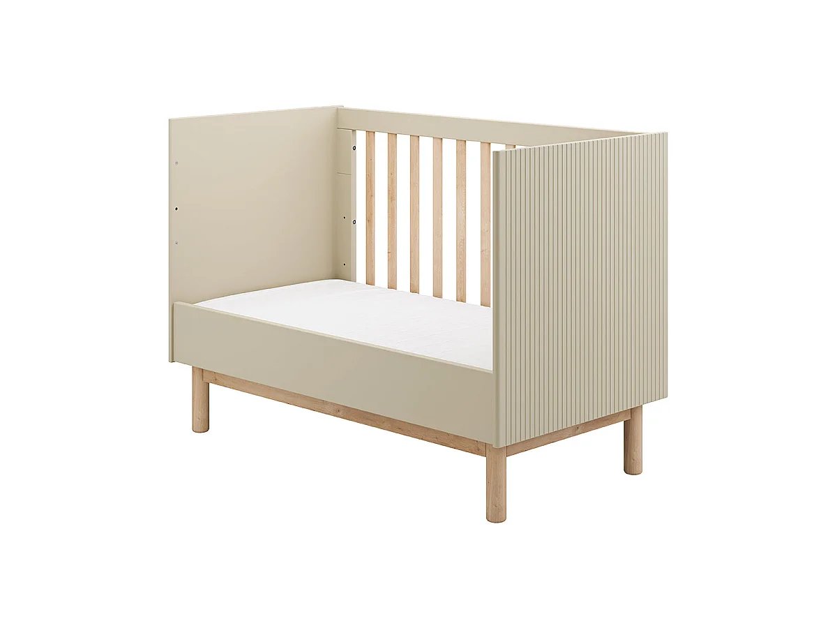 Lit évolutif 60x120 Miloo Champagne