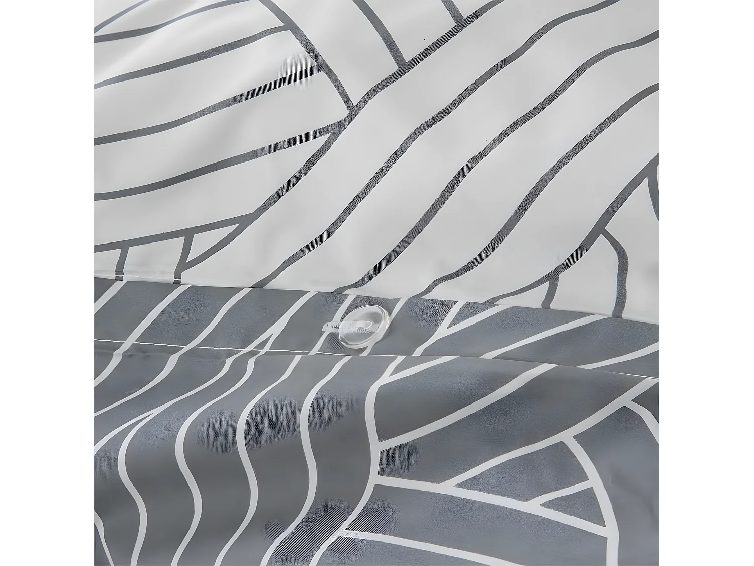 Funda nórdica reversible SALINAS microfibra gris 180x220 Cama de 105