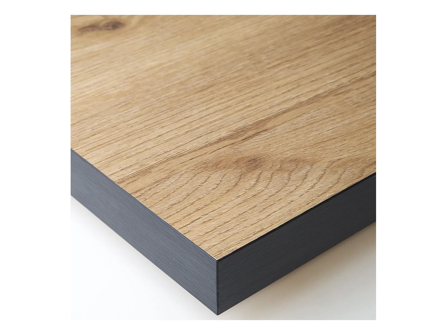Ausziehbarertisch, 262x90x73cm, Für 12 Gäste, Hölzerne Beine, Schwarz Eiche