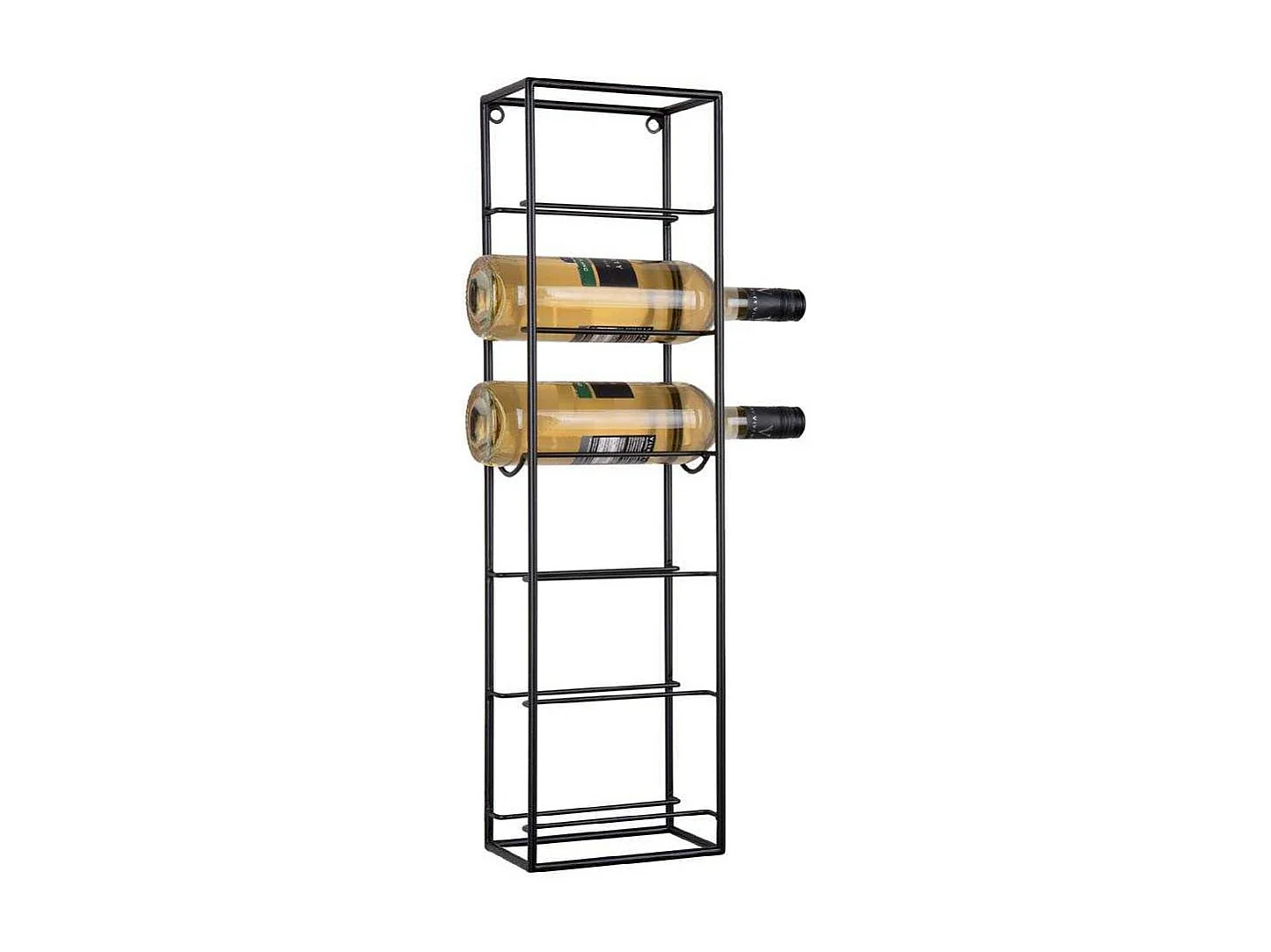 Porte bouteilles mural en métal Single