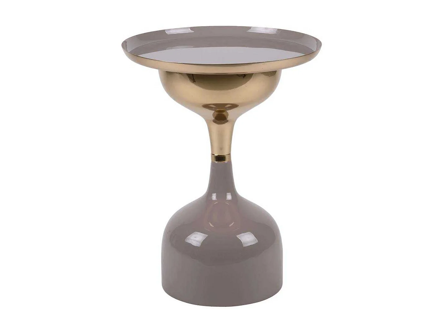 Bout de canapé en métal Ivy