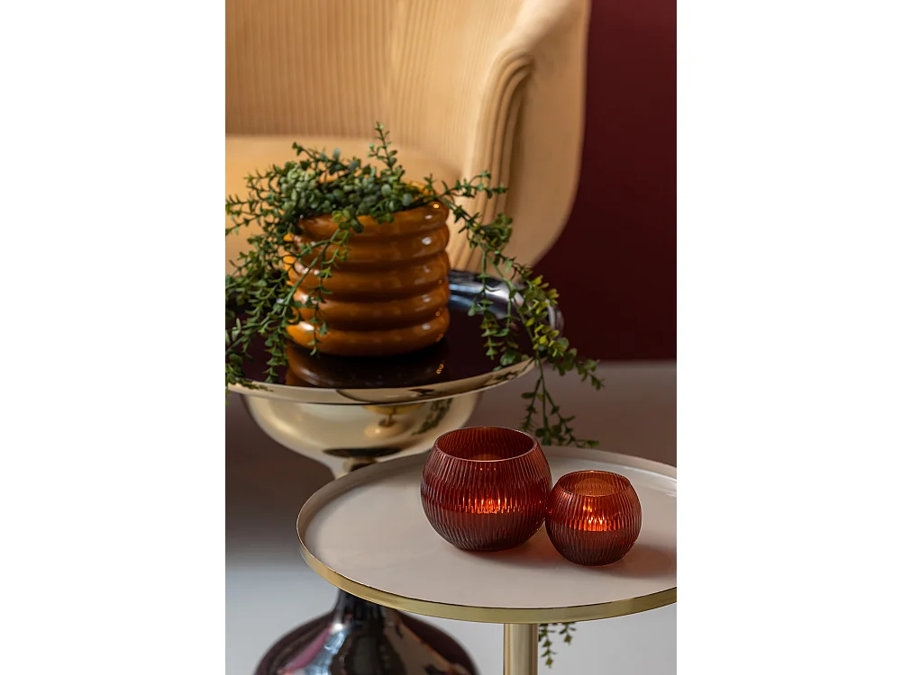 Bout de canapé en métal Ivy Noir