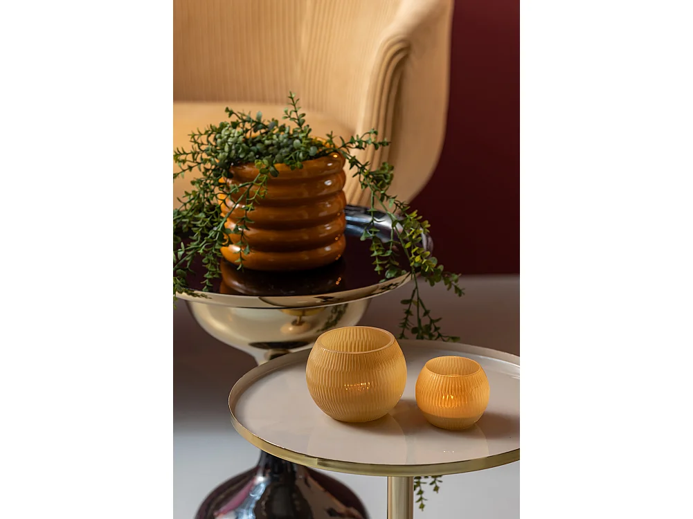 Bout de canapé en métal Ivy Noir