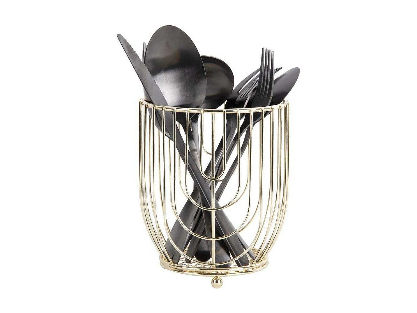 Support à ustensiles en métal Wired