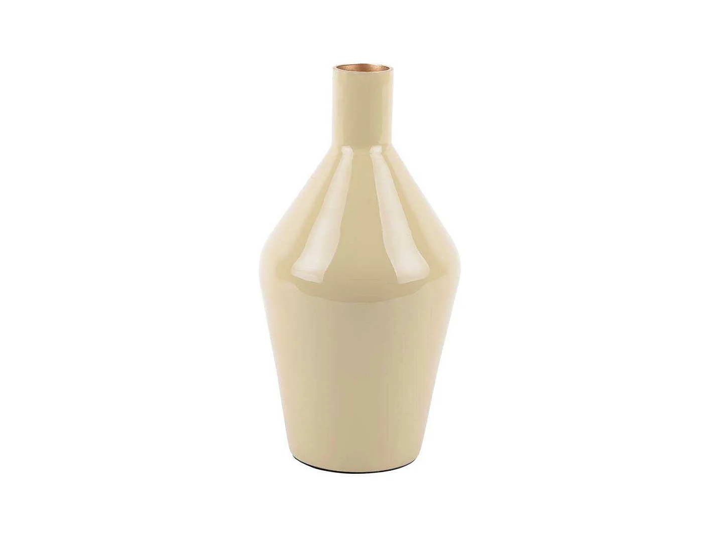 Vase en métal Ivy cône