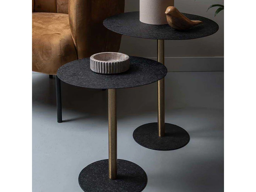 Table d'appoint en métal Dex 40 cm