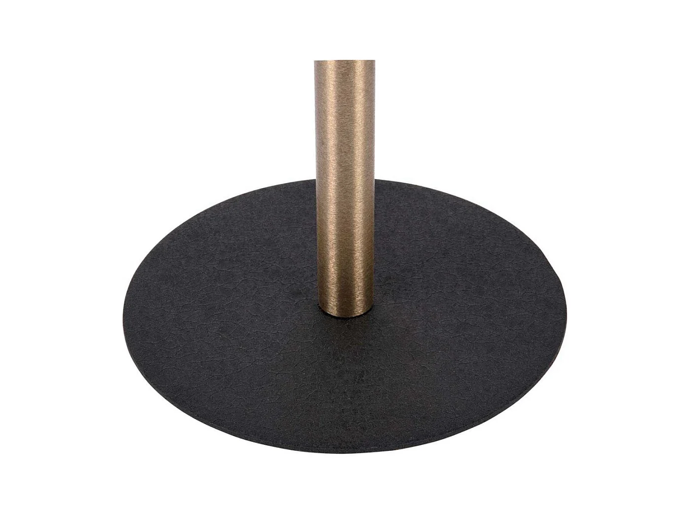 Table d'appoint en métal Dex 50 cm Noir