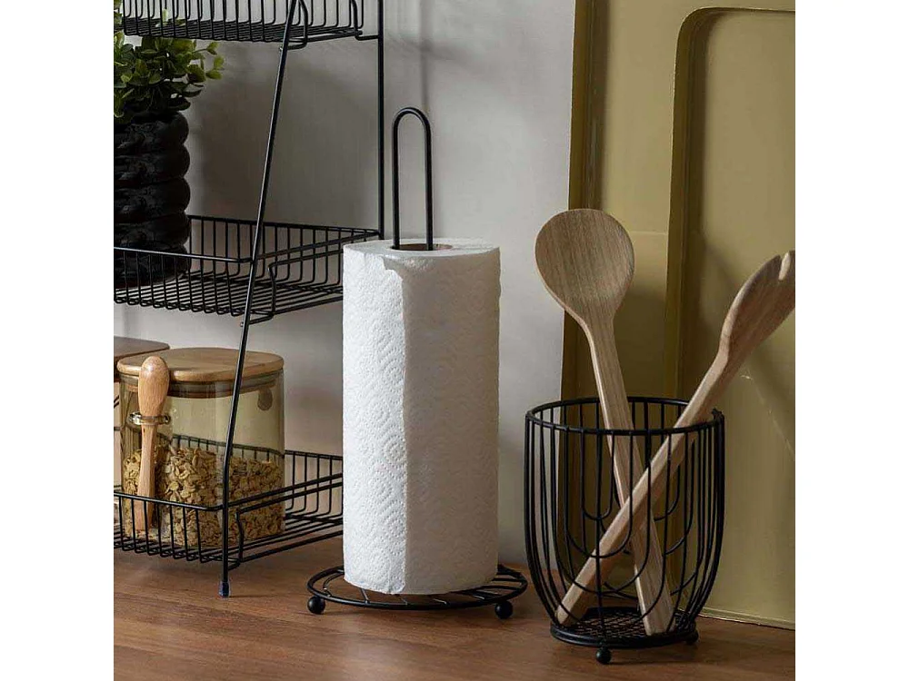 Support à essuie-tout en métal Wired