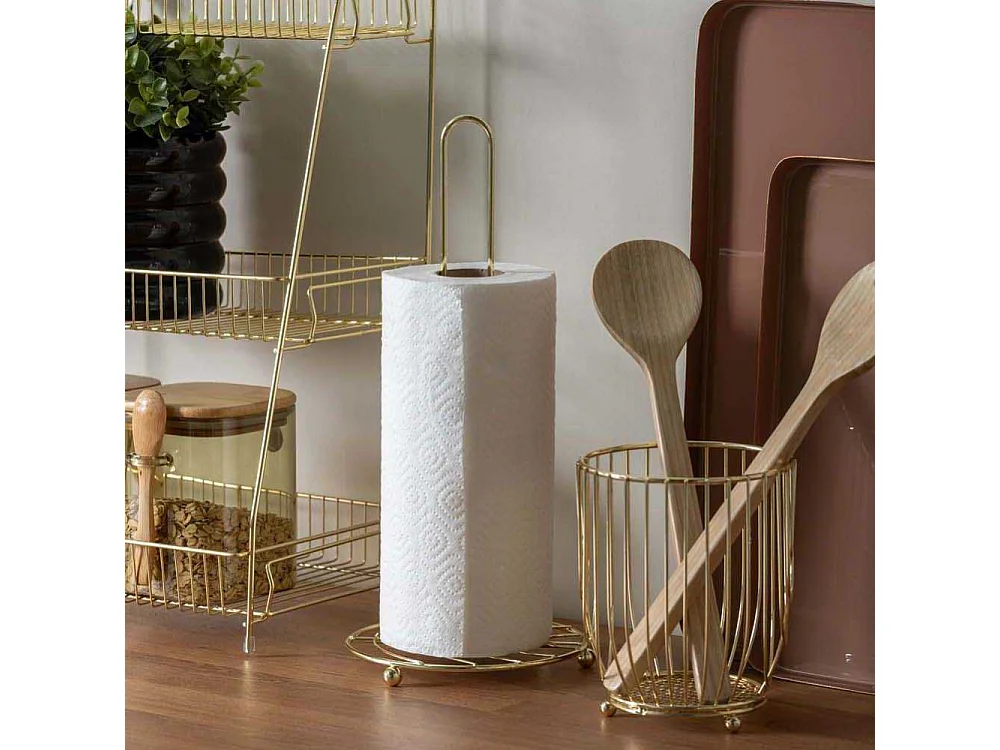 Support à essuie-tout en métal Wired