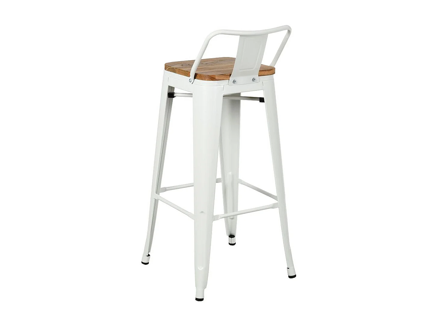 Ensemble table haute et tabourets métal industriel