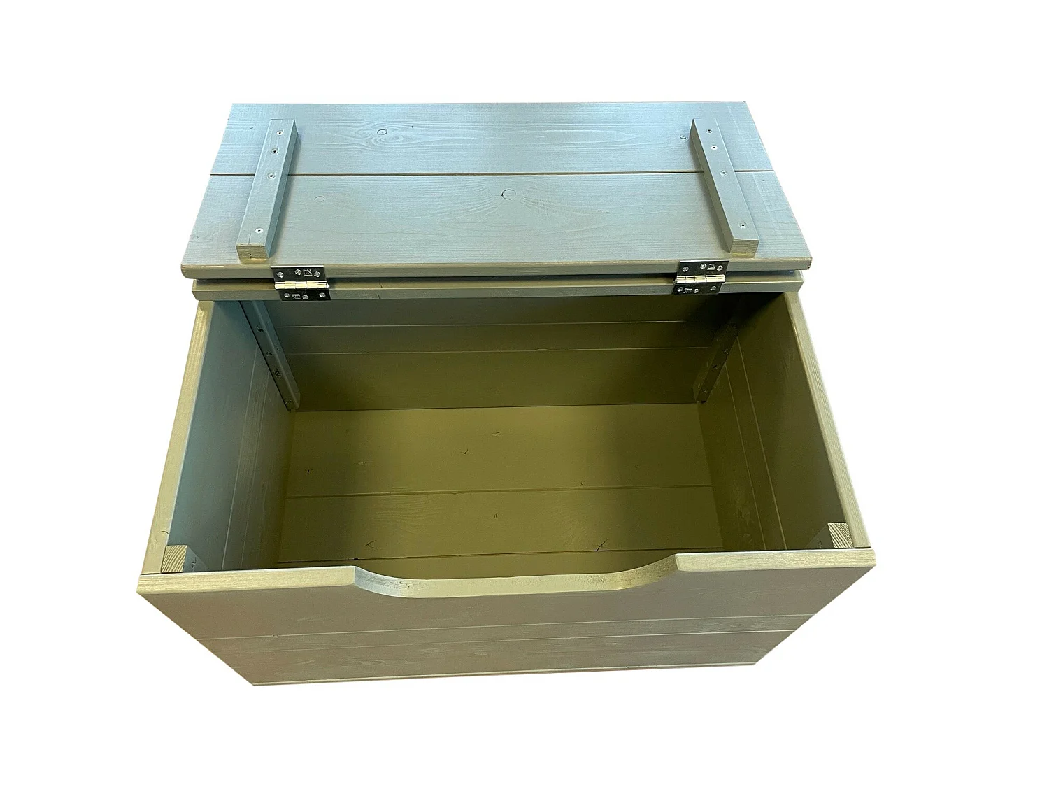 Wood4you - Coffre à jouets Kick Vert