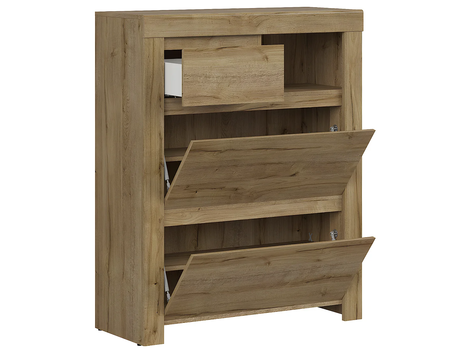 Schuhmöbel 2 Türen 1 Schublade Hella Holz