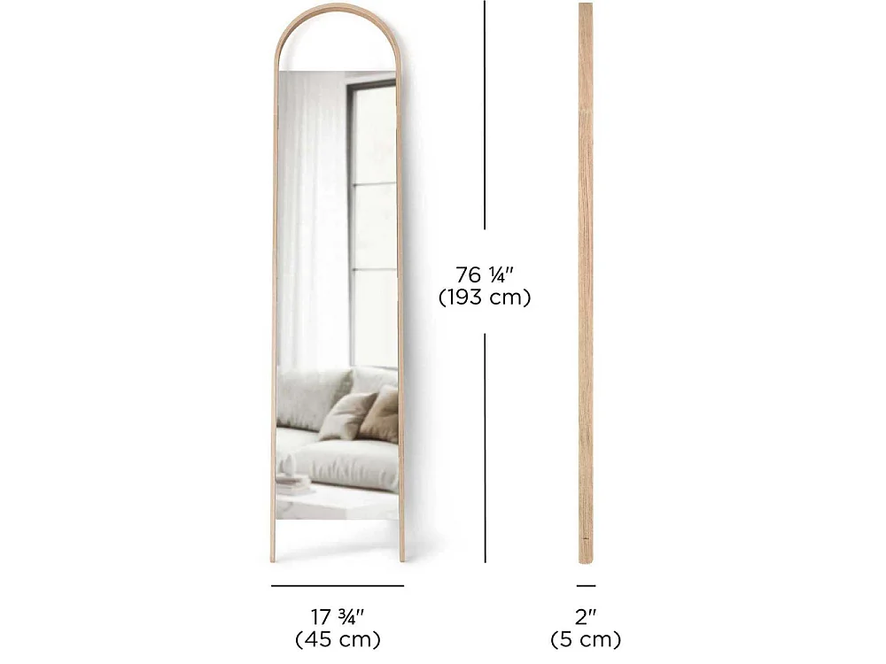 Miroir sur pieds Bellwood
