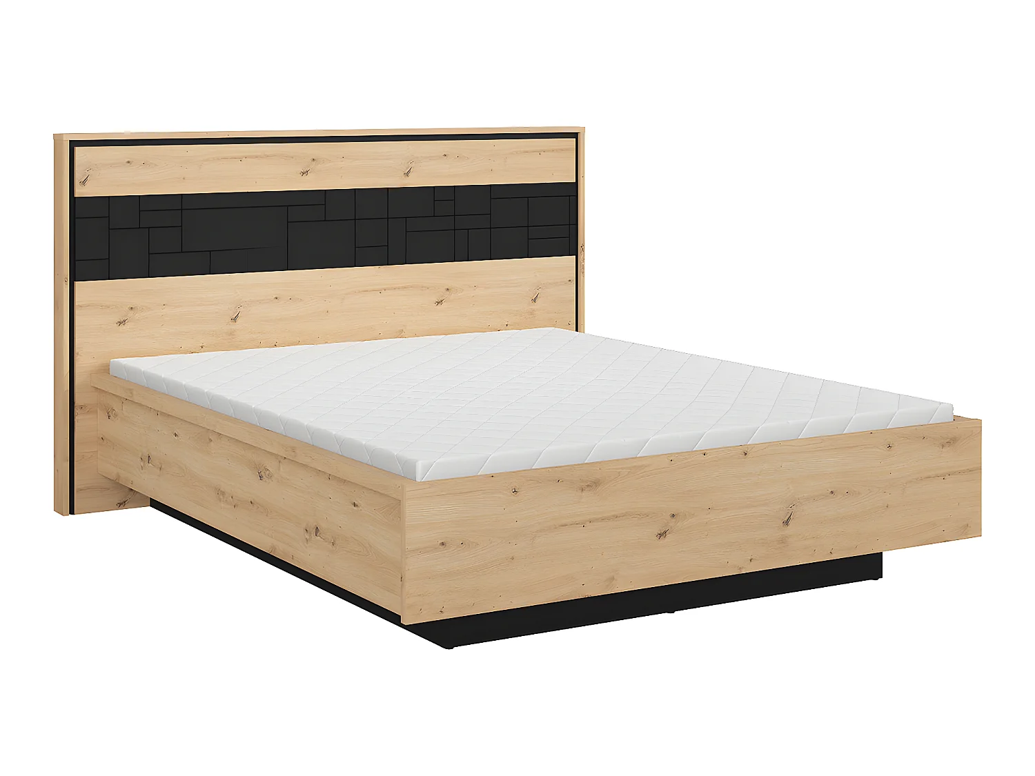 Elijah Wood en Zwarte bedstee 160x200 met lattenbodem