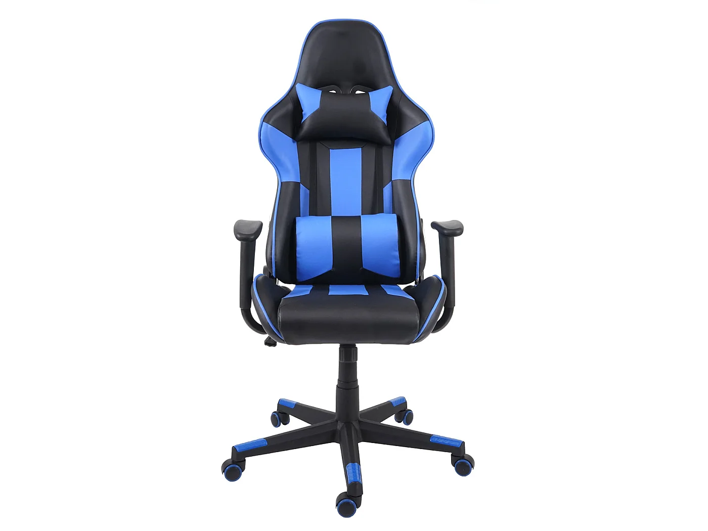 Bürostuhl MCW-F84, Schwarz/blau