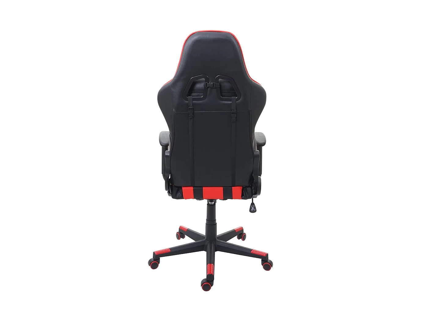 Bürostuhl MCW-F84, Schwarz/rot
