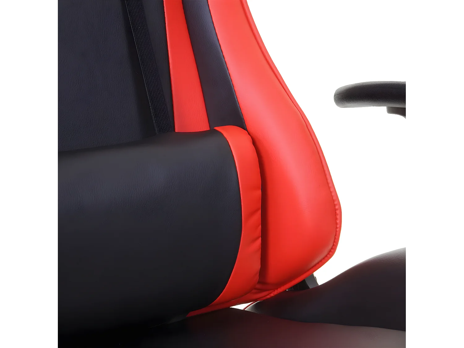 Bureaustoel MCW-D25,  zwart/rood