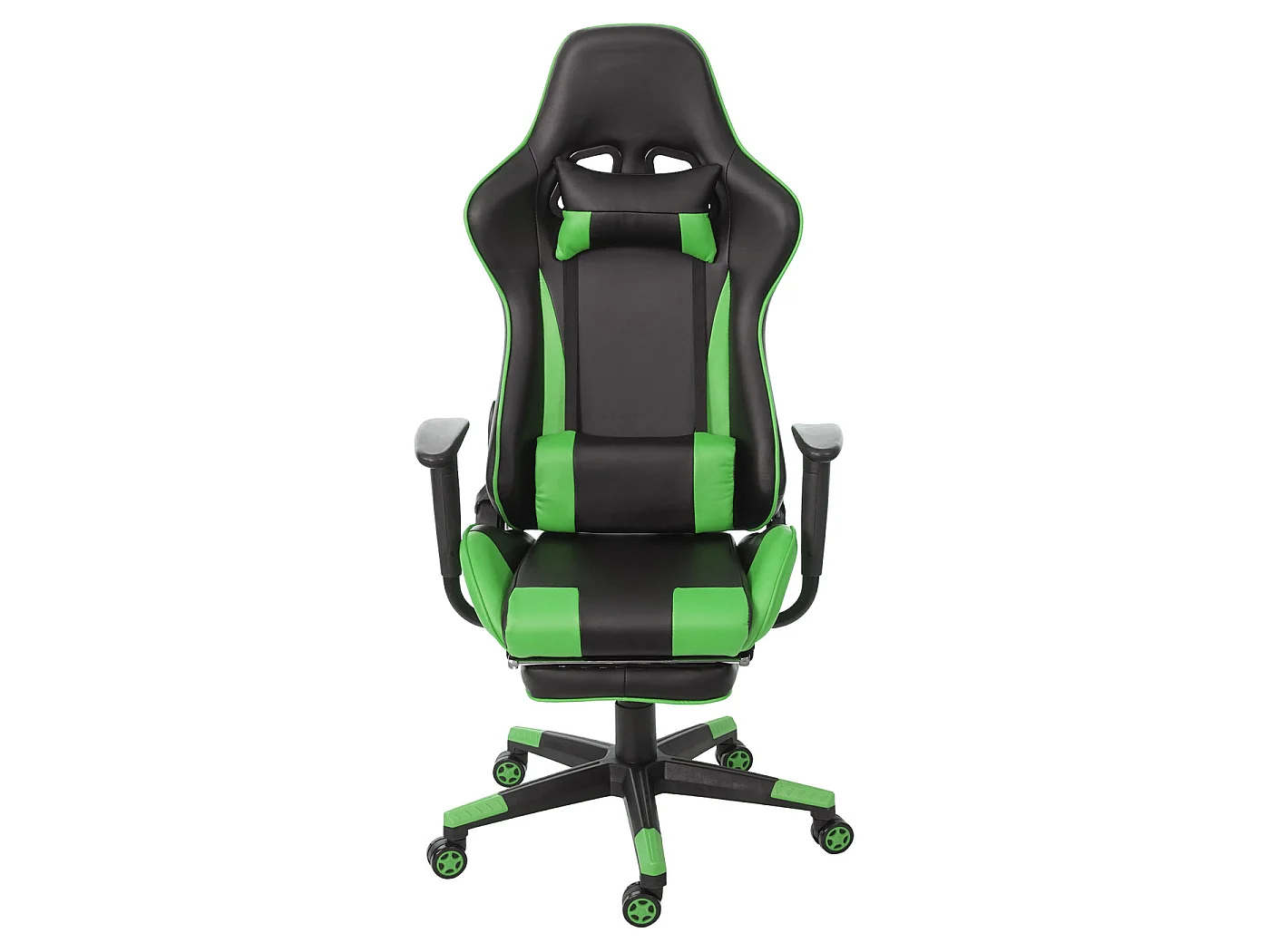 Bürostuhl MCW-D25, Schwarz/grün