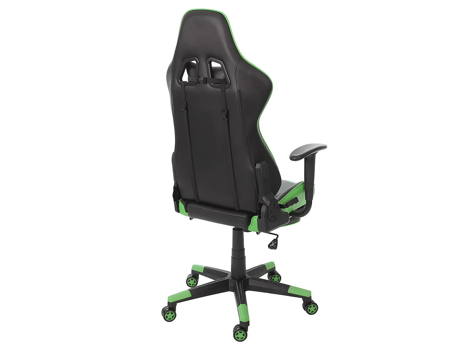 Bürostuhl MCW-D25, Schwarz/grün