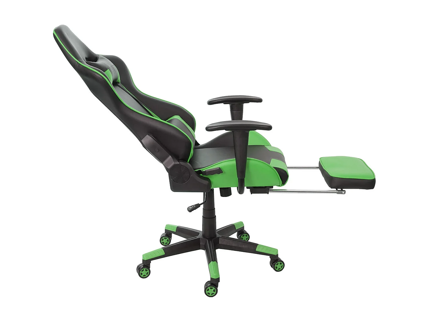 Chaise de bureau MCW-D25,  noir/vert