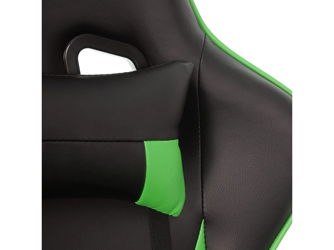 Chaise de bureau MCW-D25,  noir/vert