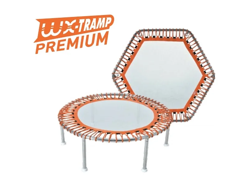 Waterflex Wassertrampolin 101 x H 34 cm Tramp Premium Rund - Edelstahl - MAX 100 Kg - Modell Rund