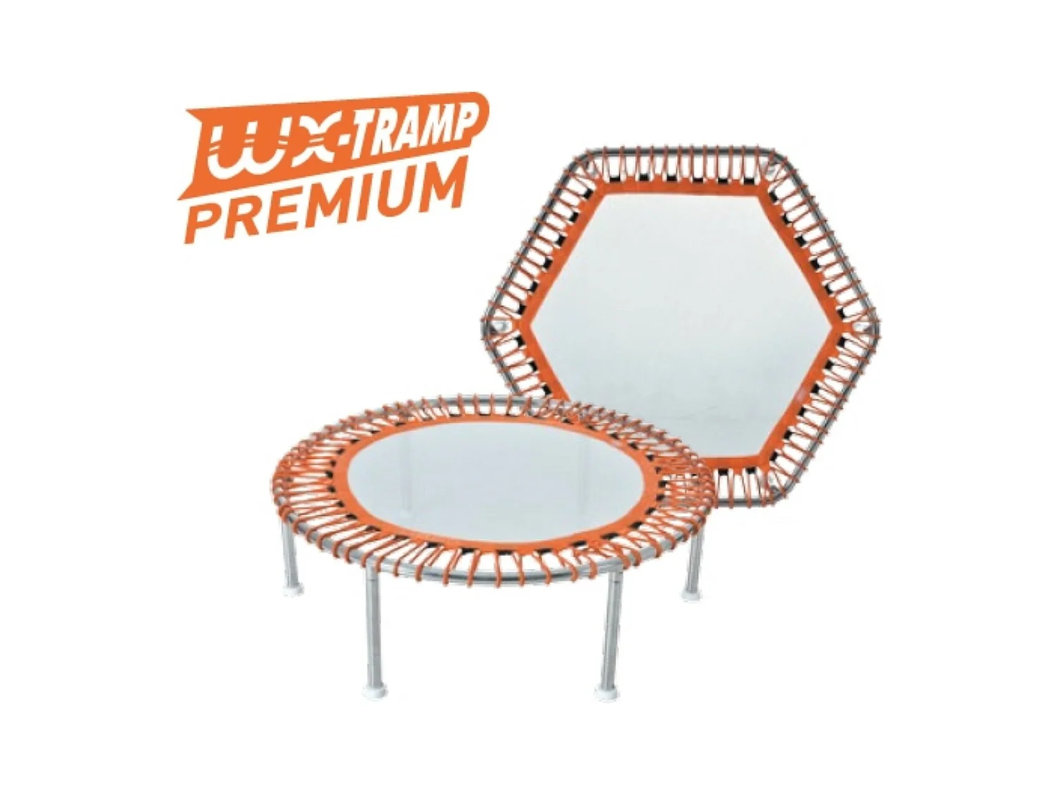 Trampoline aquatique Waterflex 101 x H 34 cm Tramp Premium Rond - Inox - MAX 100 Kg - Modèle Rond