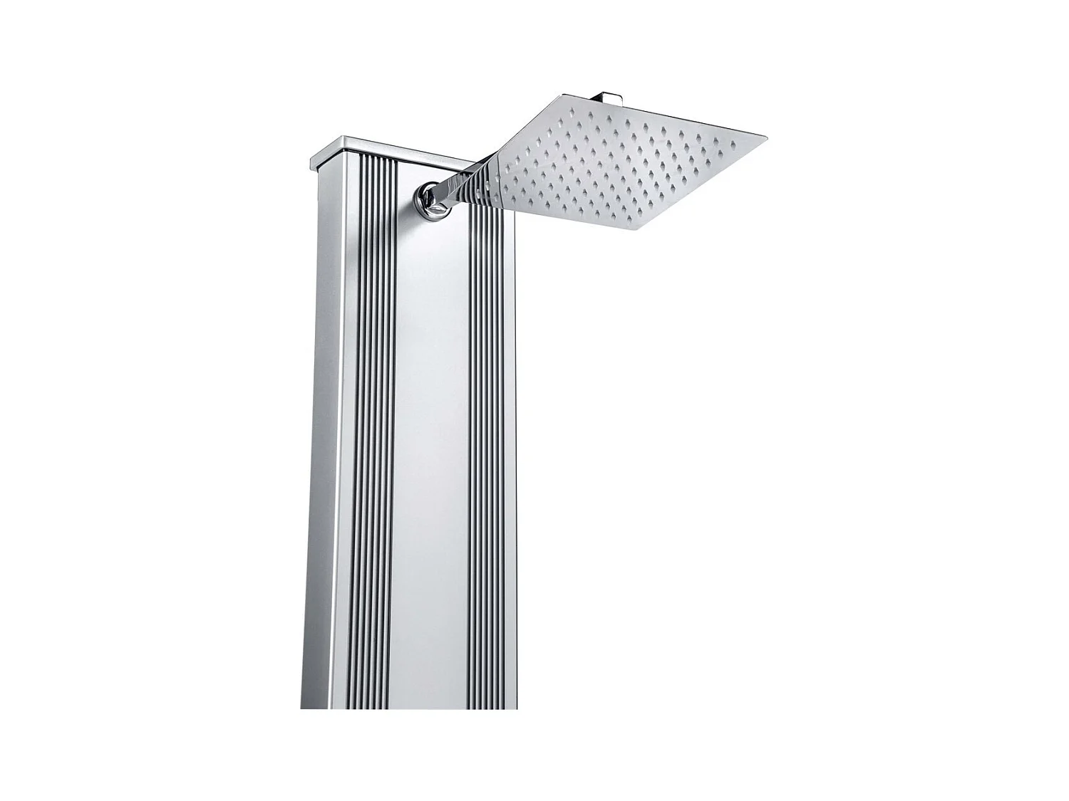 Dada Straight 32,4x14x228cm 40L Doccia ibrida da esterno - Attacchi acqua calda/fredda - Doccetta removibile - Anti-calcare