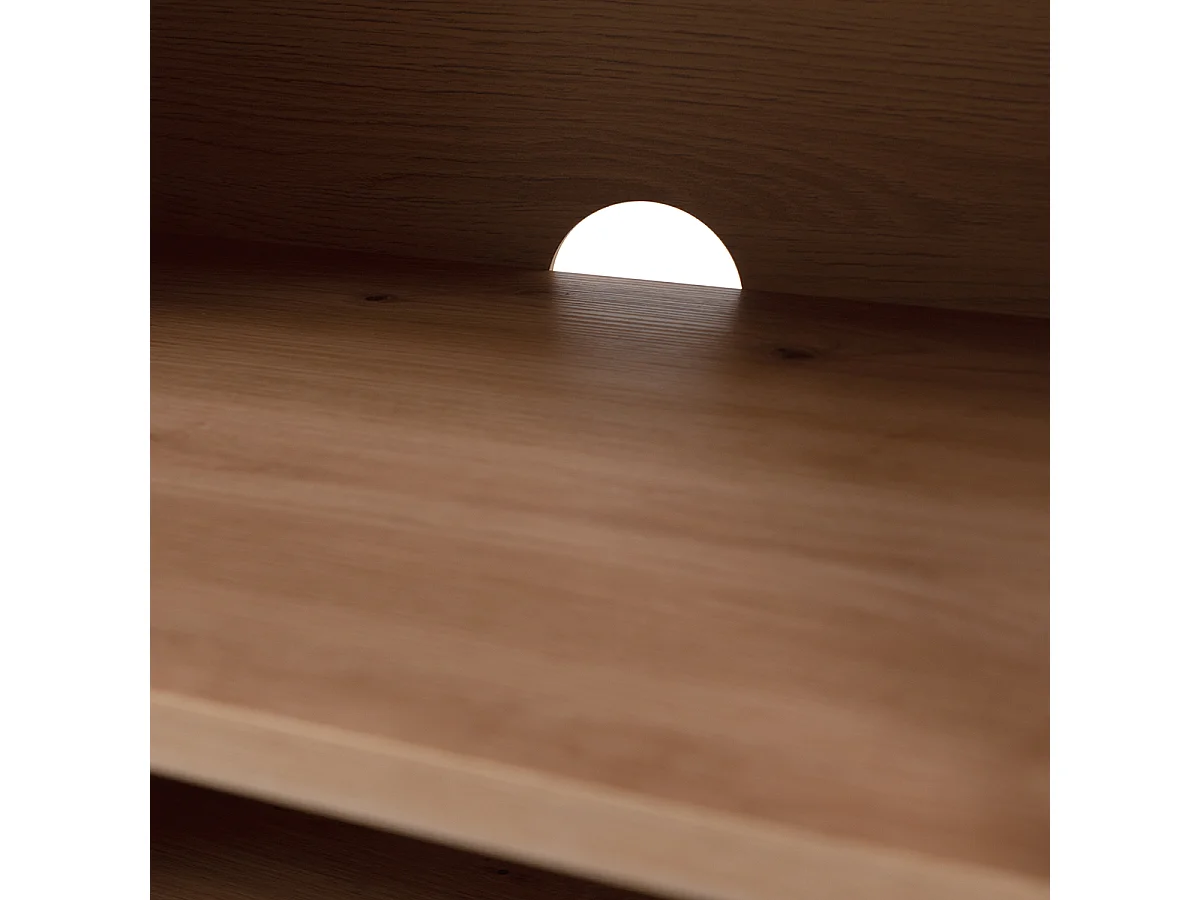Mueble Tv Linz 2 Puertas 2 Cajones 186X59X36 Blanco