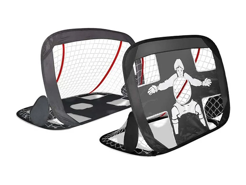 Cage de foot pliable 2 en 1 Newbie 120 x 90 cm
