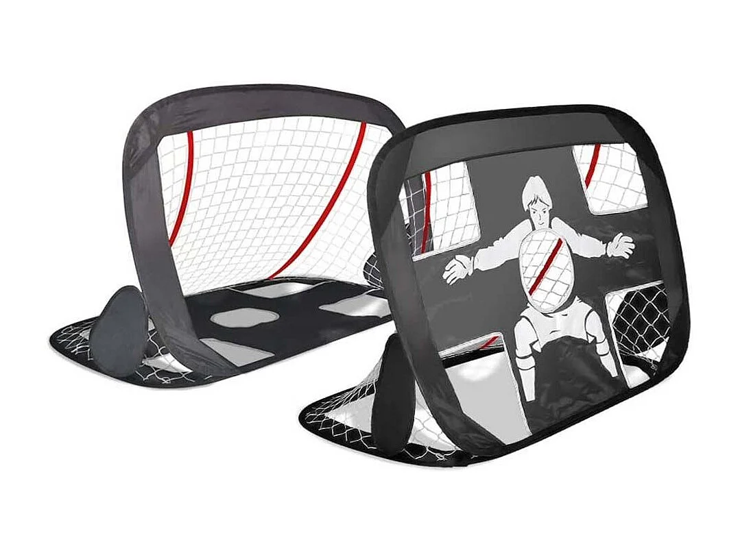 Cage de foot pliable 2 en 1 Newbie 120 x 90 cm