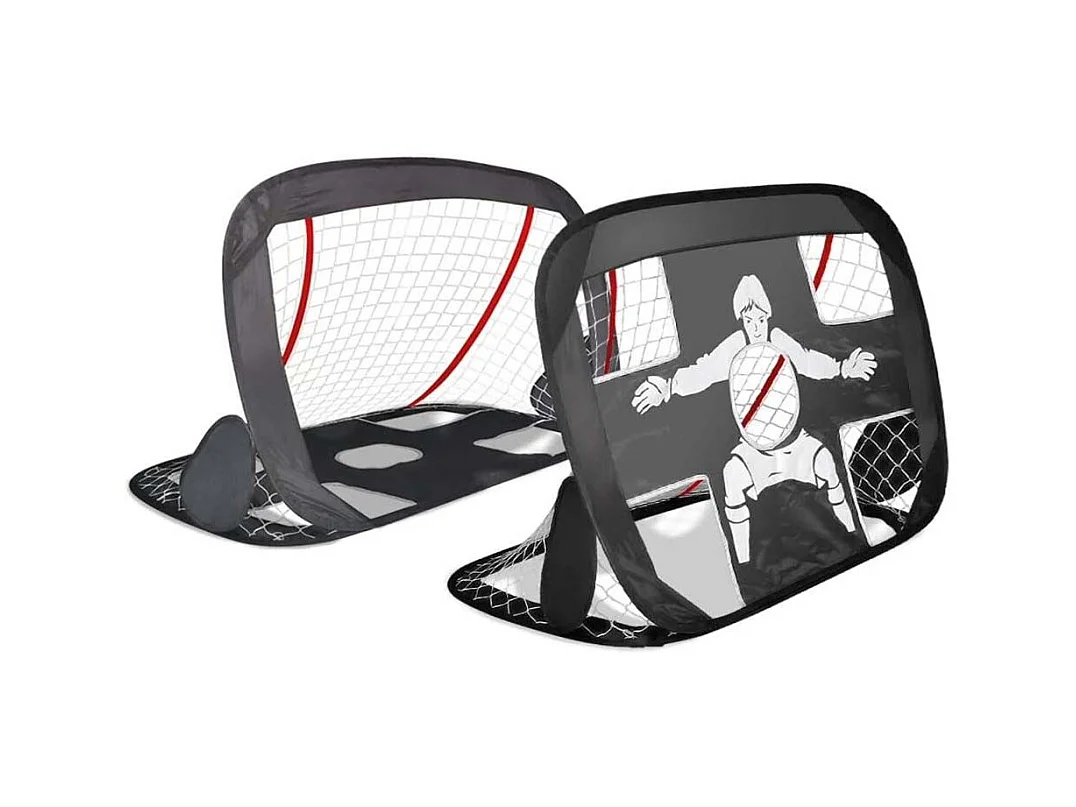 Cage de foot pliable 2 en 1 Newbie 120 x 90 cm
