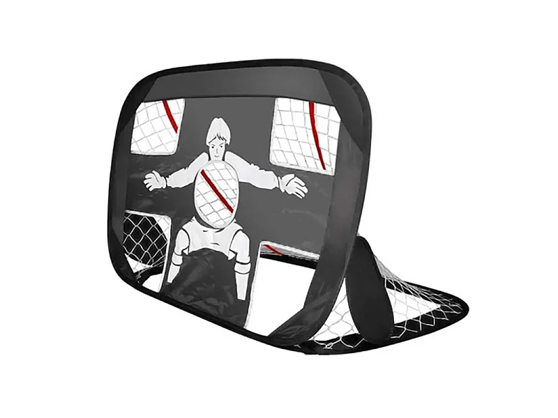 Cage de foot pliable 2 en 1 Newbie 120 x 90 cm